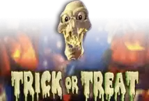 Image of the slot machine game Trick or Treat provided by Vibra Gaming