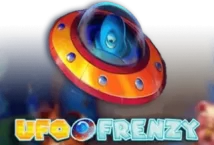 Image of the slot machine game UFO Frenzy provided by Leander Games