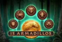Image of the slot machine game 15 Armadillos provided by Armadillo Studios