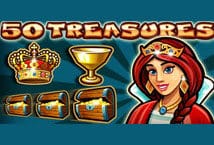 Image of the slot machine game 50 Treasures provided by Casino Technology