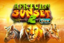 Image of the slot machine game African Sunset 2 Dice provided by gameart.