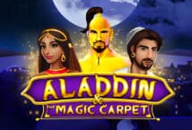 Image of the slot machine game Aladdin and the Magic Carpet provided by Synot Games