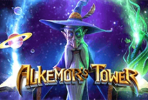 Image of the slot machine game Alkemor’s Tower provided by Betsoft Gaming