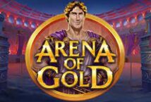 Image of the slot machine game Arena of Gold provided by All41 Studios