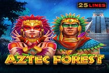 Image of the slot machine game Aztec Forest provided by Vibra Gaming