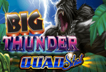 Image of the slot machine game Big Thunder Quad Shot provided by Yggdrasil Gaming