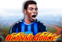 Image of the slot machine game Blazing Goals provided by netgaming.