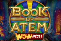 Image of the slot machine game Book of Atem WowPot provided by All41 Studios