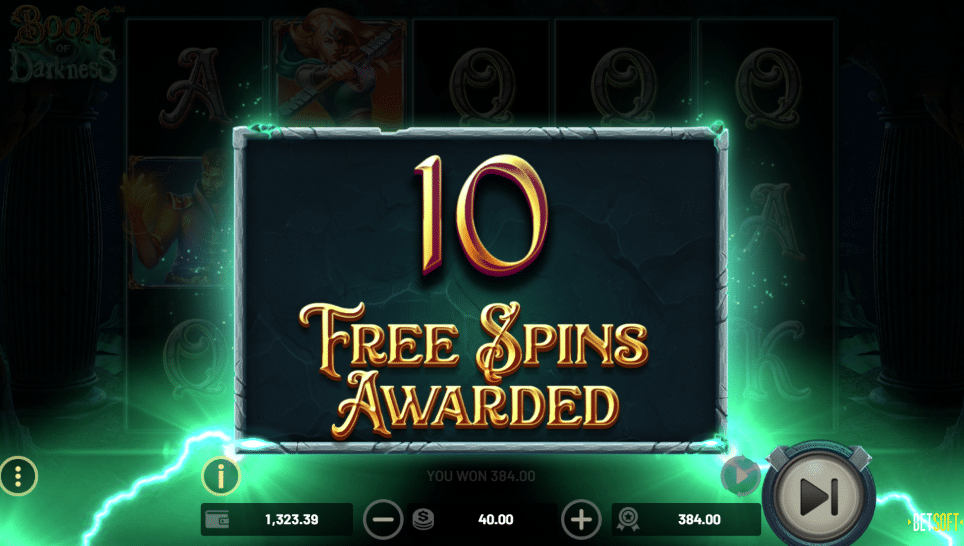 Book Of Darkness Free Spins