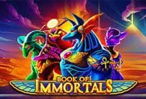 Image of the slot machine game Book of Immortals provided by iSoftBet