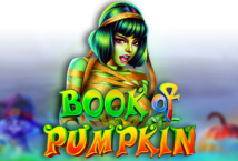 Image of the slot machine game Book of Pumpkin provided by 5Men Gaming