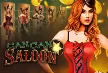 Image of the slot machine game Cancan Saloon provided by Mascot Gaming