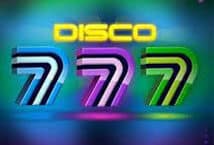 Image of the slot machine game Disco 777 provided by stakelogic.