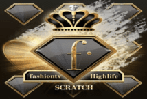 Imagen del juego de tragamonedas FashionTV Highlife Scratchcard proporcionada por SimplePlay