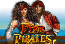 Image of the slot machine game Five Pirates provided by Lightning Box
