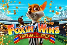 Image of the slot machine game Foxin’ Wins Football provided by Nextgen Gaming