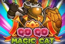Image of the slot machine game Go Go Magic Cat provided by Manna Play