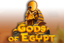 Image of the slot machine game Gods of Egypt provided by Iron Dog Studio