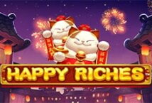 Image of the slot machine game Happy Riches provided by NetEnt