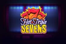 Image of the slot machine game Hot Triple Sevens provided by evoplay.
