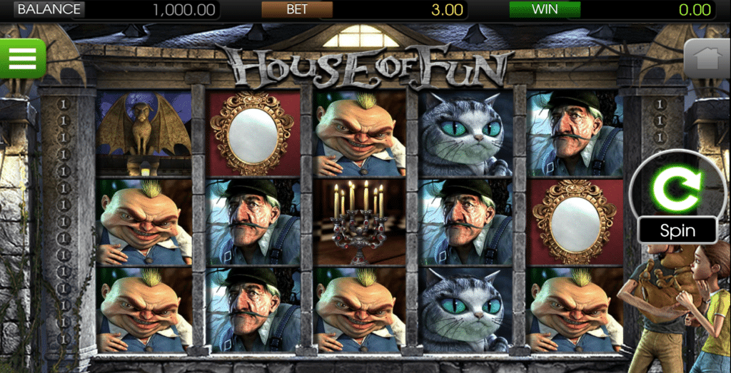 House Of Fun Layout