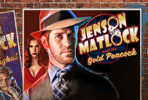 Image of the slot machine game Jenson Matlock and the Gold Peacock provided by Blueprint Gaming