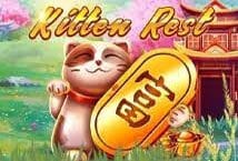 Image of the slot machine game Kitten Rest provided by Woohoo Games