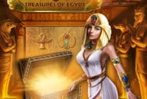 Image of the slot machine game Lara Jones Treasures of Egypt provided by spearhead-studios.