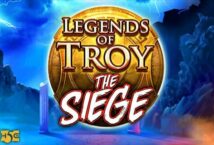Image of the slot machine game Legends of Troy the Siege provided by TrueLab Games