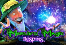 Image of the slot machine game Merlins Magic Respins provided by GameArt