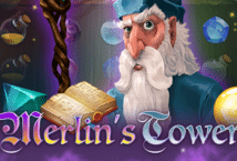 Image of the slot machine game Merlin’s Tower provided by Red Tiger Gaming