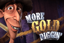 Image of the slot machine game More Gold Diggin’ provided by Red Tiger Gaming