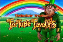 Image of the slot machine game Rainbow Riches Fortune Favours provided by Woohoo Games