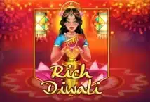 Image of the slot machine game Rich Diwali provided by Spinomenal