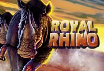Image of the slot machine game Royal Rhino provided by Iron Dog Studio