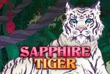 Image of the slot machine game Sapphire Tiger provided by Woohoo Games