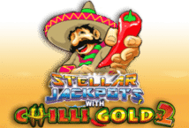 Image of the slot machine game Stellar Jackpots with Chilli Gold x2 provided by Tom Horn Gaming
