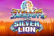 Image of the slot machine game Stellar Jackpots with Silver Lion provided by dragongaming.