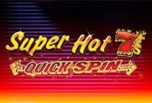 Image of the slot machine game Super Hot 7s provided by Thunderkick