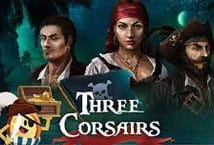 Image of the slot machine game Three Corsairs provided by Woohoo Games