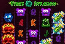 Image of the slot machine game Virus Invasion provided by 5Men Gaming