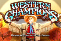 Image of the slot machine game Western Champions provided by High 5 Games