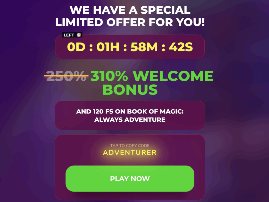 Winport Casino Special Offer