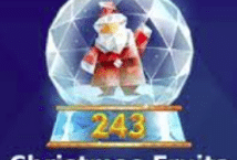 Image of the slot machine game 243 Christmas Fruits provided by relax-gaming.