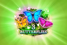 Image of the slot machine game 3 Butterflies provided by red-rake-gaming.