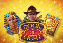 Image of the slot machine game Book of Light provided by Platipus