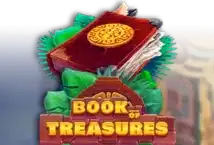 Image of the slot machine game Book of Treasures provided by Thunderspin