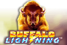 Image of the slot machine game Buffalo Lightning provided by dragongaming.