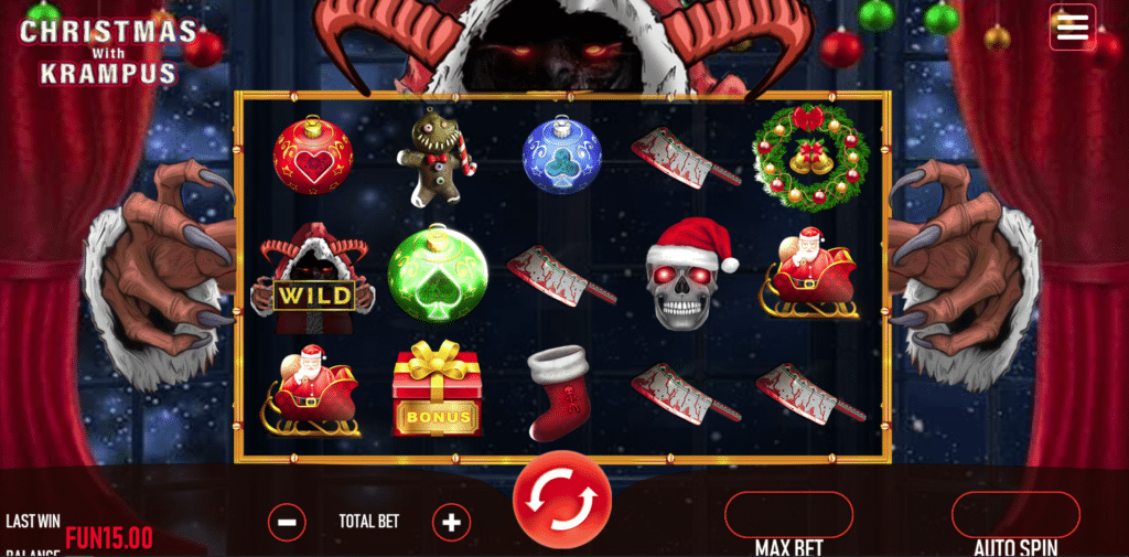 Christmas With Krampus Layout