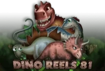 Image of the slot machine game Dino Reels 81 provided by Wazdan